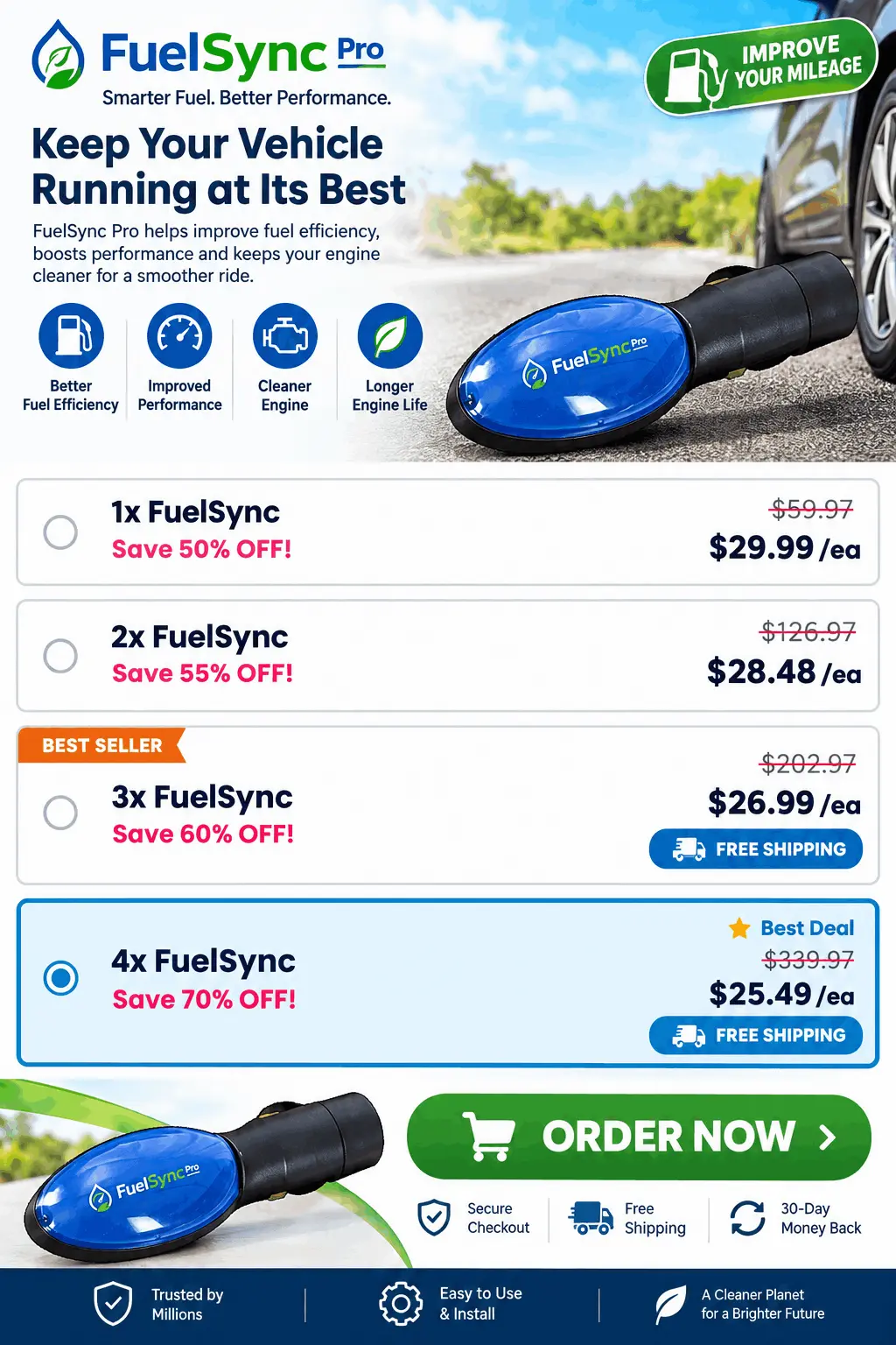 FuelSync offer price 